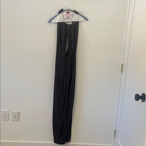 Zara Black Backless Dress